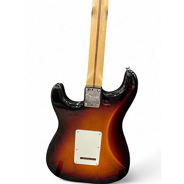 Used Fender American Standard Stratocaster 3 Color Sunburst Solid Body Electric Guitar