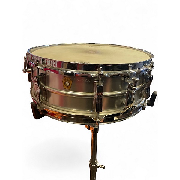 Used Ludwig 14in Acrolite Snare Silver Drum