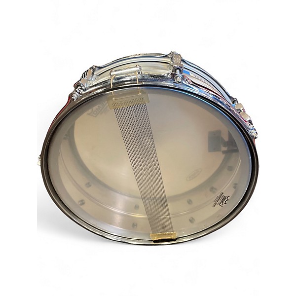 Used Ludwig 14in Acrolite Snare Silver Drum