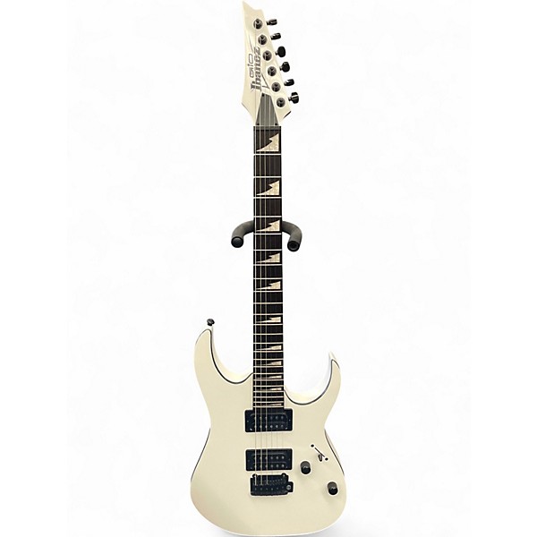 Used Ibanez GIO GRGR12EX White Solid Body Electric Guitar
