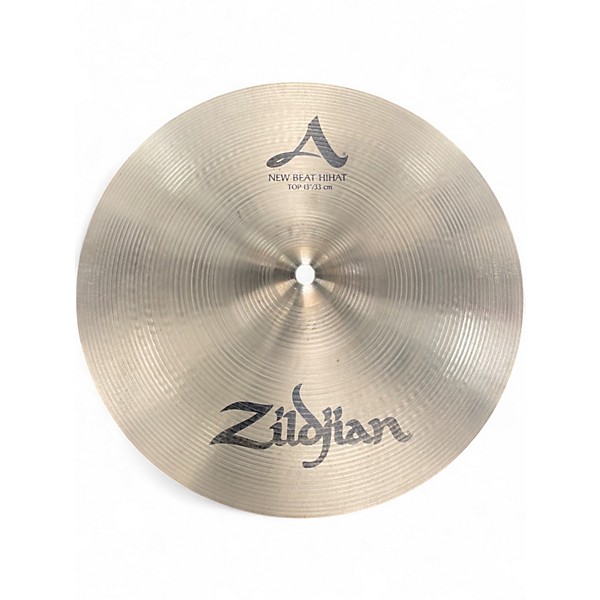 Used Zildjian 13in A NEW BEAT HI HAT TOP Cymbal