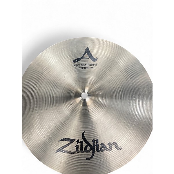 Used Zildjian 13in A NEW BEAT HI HAT TOP Cymbal
