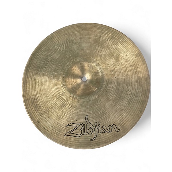 Used Zildjian 14in HOLLOW STAMP HI HAT TOP Cymbal