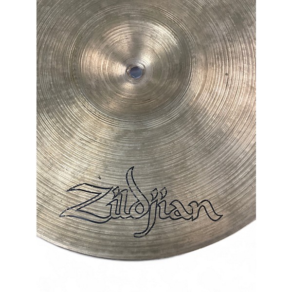 Used Zildjian 14in HOLLOW STAMP HI HAT TOP Cymbal