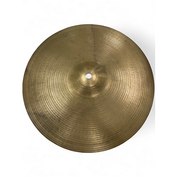 Used Zildjian 14in HOLLOW STAMP HI HAT TOP Cymbal