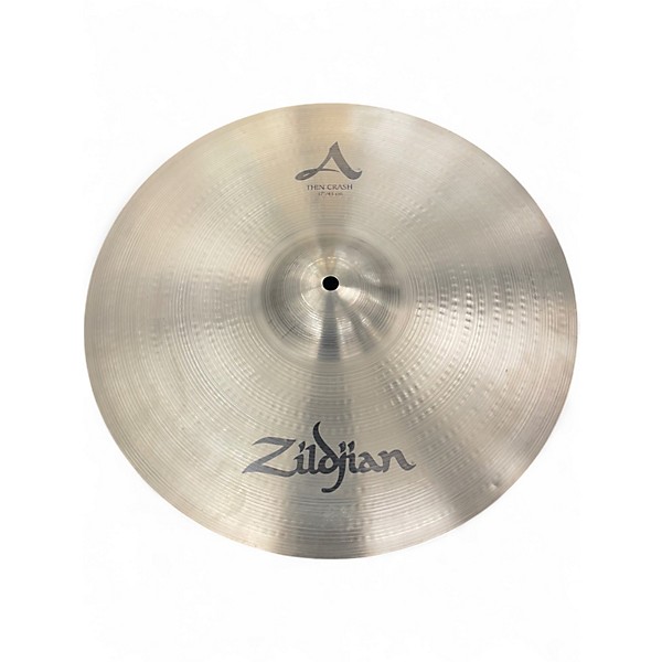 Used Zildjian 17in A THIN CRASH Cymbal
