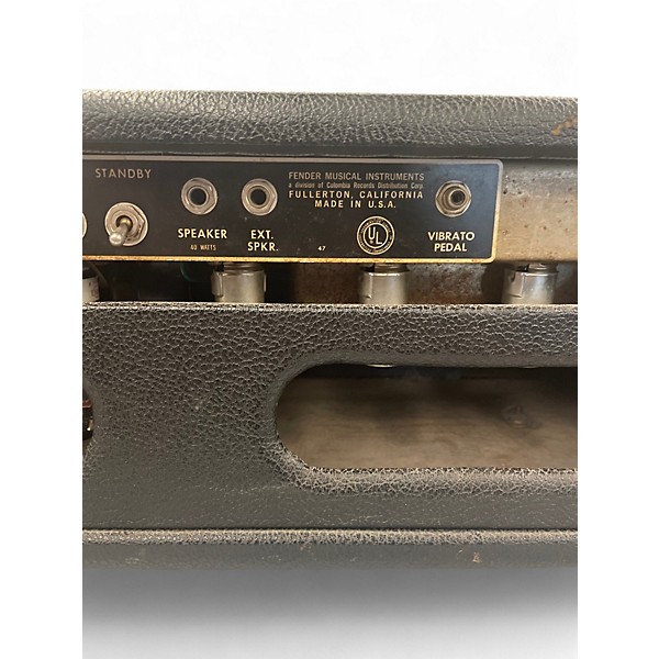 Vintage 1965 Fender BAND MASTER Tube Guitar Amp Head