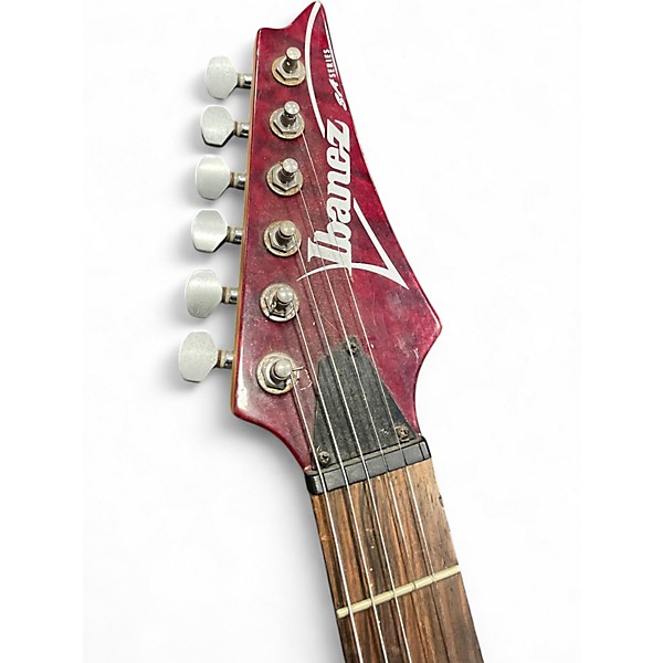 Used Ibanez SA220EX Red Hollow Body Electric Guitar