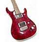 Used Ibanez SA220EX Red Hollow Body Electric Guitar