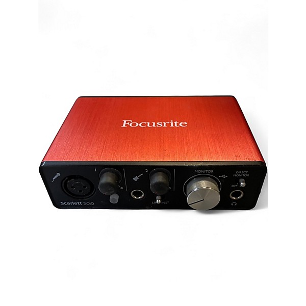 Used Focusrite Scarlett Solo Studio Gen 2 Audio Interface
