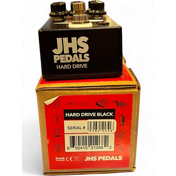 Used JHS Pedals Hard Drive Black Effect Pedal