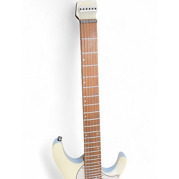 Used Ibanez Ichika Signature Vintage White Solid Body Electric Guitar