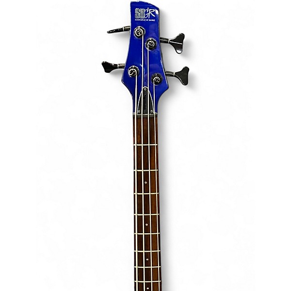 Used Ibanez SR1000 BLUE METALLIC Electric Bass Guitar