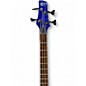 Used Ibanez SR1000 BLUE METALLIC Electric Bass Guitar
