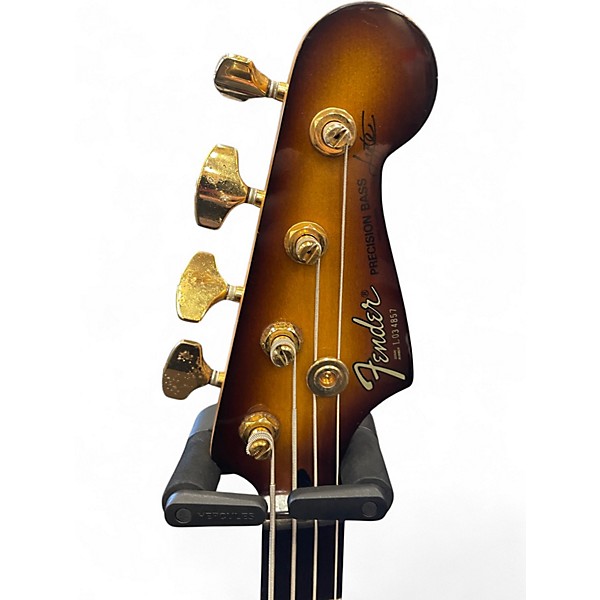 Used Fender CONTEMPORARY P BASS LYTE 2 Color Sunburst Electric Bass Guitar