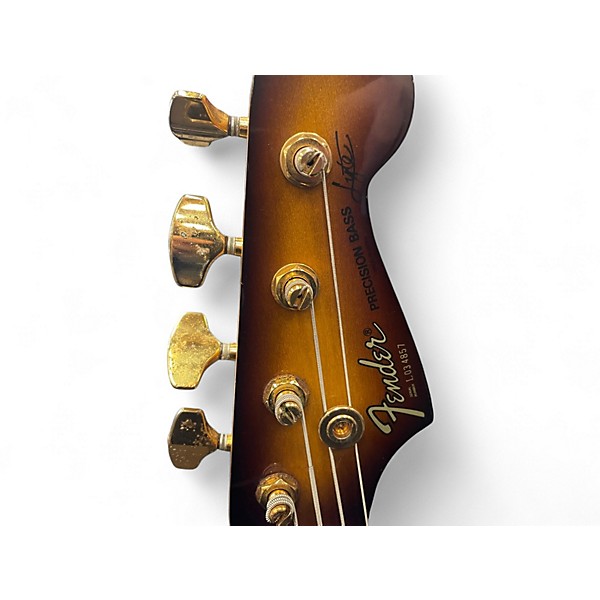 Used Fender CONTEMPORARY P BASS LYTE 2 Color Sunburst Electric Bass Guitar