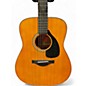Used Yamaha FGX3 Natural Acoustic Electric Guitar