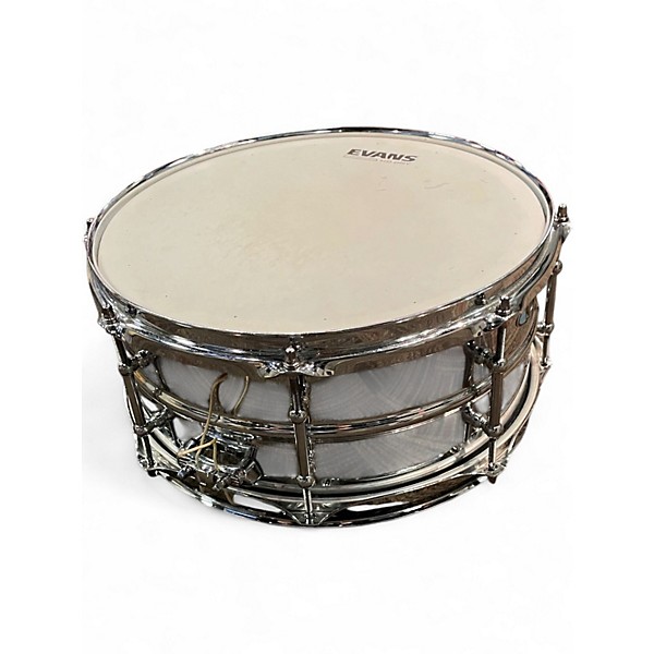 Used Ludwig 13X6 Supralite Snare Chrome Drum