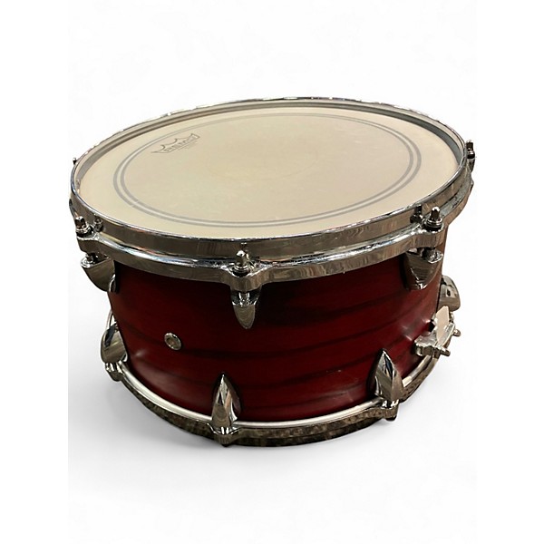 Used Orange County Drum & Percussion 13X7 MAPLE ASH SNARE RED Drum
