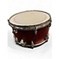 Used Orange County Drum & Percussion 13X7 MAPLE ASH SNARE RED Drum