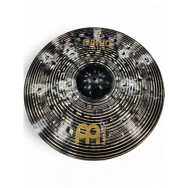 Used MEINL 22in CLASSIC CUSTOM DARK RIDE Cymbal