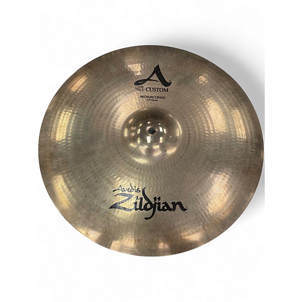 Used Zildjian 17in A Custom Crash Cymbal