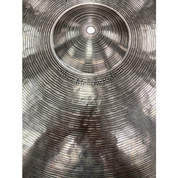 Used Paiste 21in Signature Silver Mellow Ride Cymbal