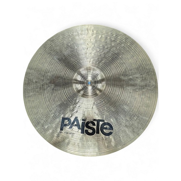 Used Paiste 21in Signature Silver Mellow Ride Cymbal