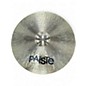 Used Paiste 21in Signature Silver Mellow Ride Cymbal