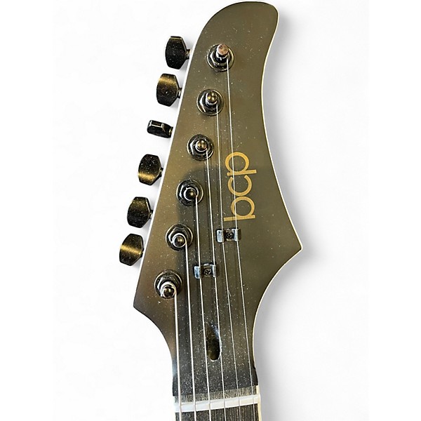 Used Bcp S type Black Solid Body Electric Guitar