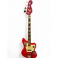Used Fender J-Craft Jaguar Red Electric Bass Guitar thumbnail