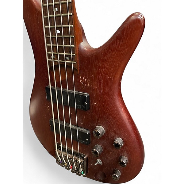 Used Ibanez SR505 5 String Natural Electric Bass Guitar