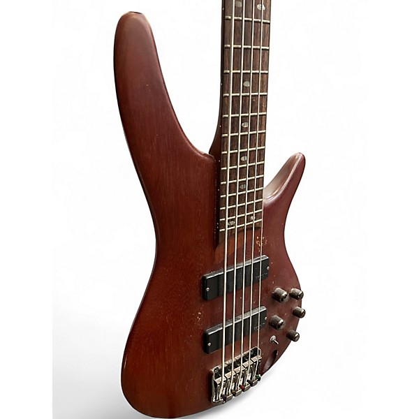 Used Ibanez SR505 5 String Natural Electric Bass Guitar