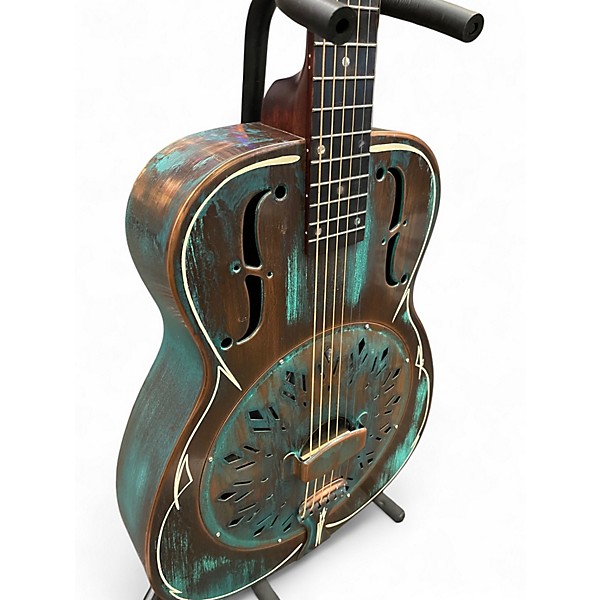 Used Recording King RM 997-VG Classic Copper Resonator Guitar