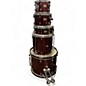 Used Yamaha 5 Piece ILZ Rydeen Burgundy Drum Kit thumbnail