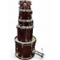 Used Yamaha 5 Piece ILZ Rydeen Burgundy Drum Kit