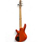 Used Ibanez GSR205 5 String Metallic Orange Electric Bass Guitar