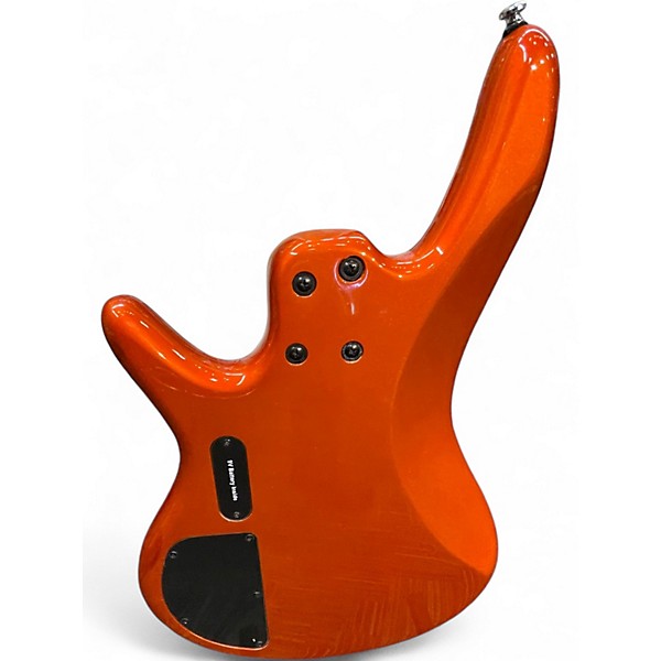 Used Ibanez GSR205 5 String Metallic Orange Electric Bass Guitar