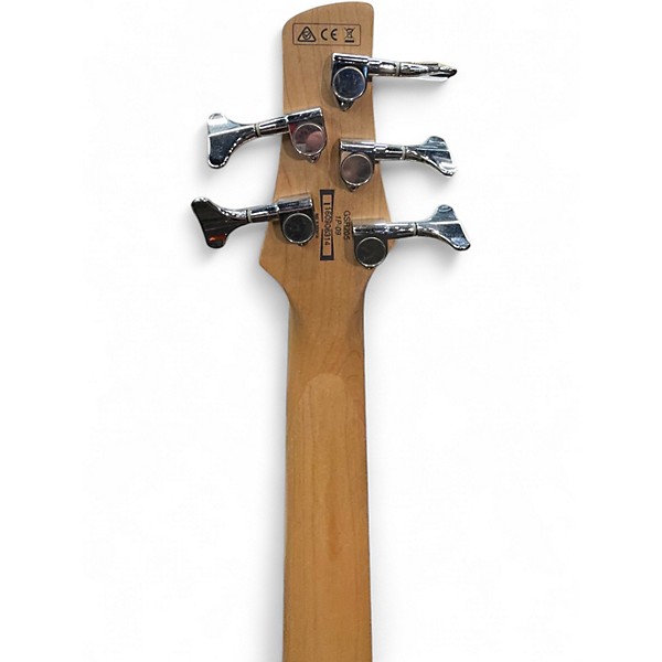 Used Ibanez GSR205 5 String Metallic Orange Electric Bass Guitar