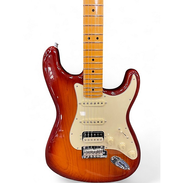 Used 2024 Fender American Professional II Stratocaster HSS Sienna Sunburst Solid Body Electric Guitar