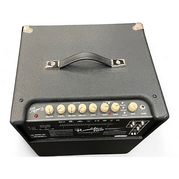 Used Fender Rumble V3 100W 1x12 Bass Combo Amp