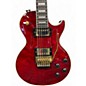 Used Epiphone Les Paul Alex Lifeson Trans Crimson Red Solid Body Electric Guitar