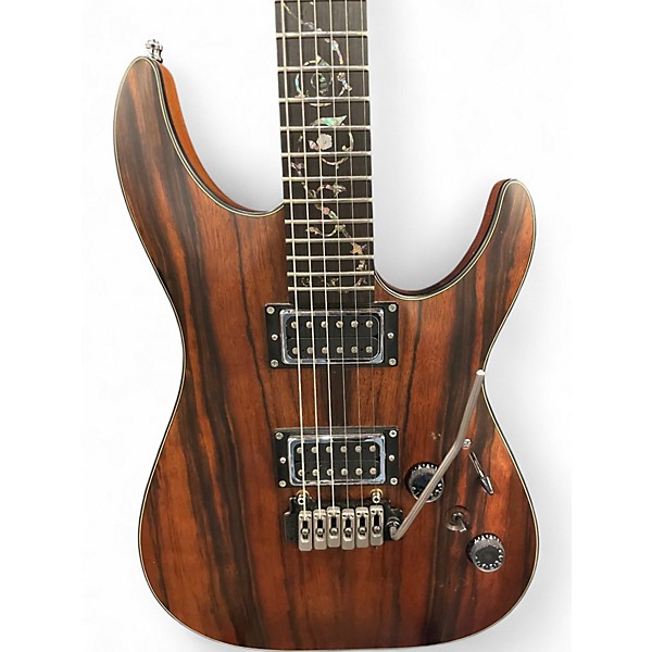 Used Schecter Guitar Research C-1 Exotic Ebony Solid Body Electric Guitar