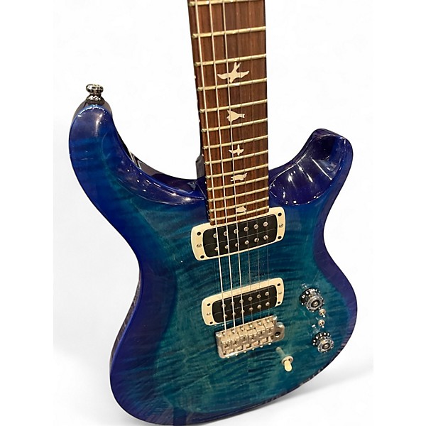 Used 2024 PRS S2 Custom 24 LAKE BLUE Solid Body Electric Guitar