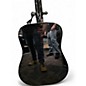 Used Fender Gemini Black Acoustic Guitar