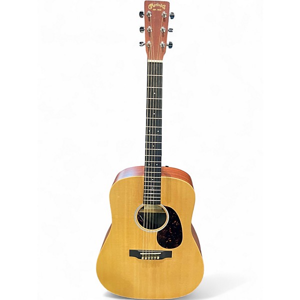 Used Martin Custom X Series Centennial Dreadnought Natural Acoustic Electric Guitar