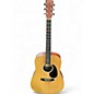 Used Martin Custom X Series Centennial Dreadnought Natural Acoustic Electric Guitar thumbnail