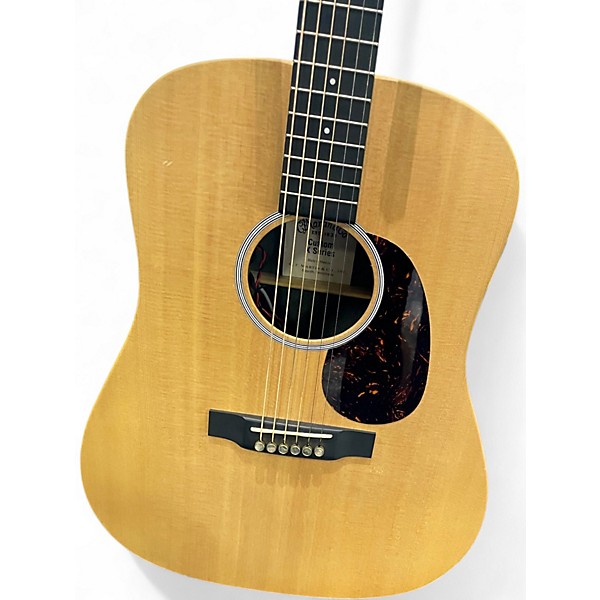 Used Martin Custom X Series Centennial Dreadnought Natural Acoustic Electric Guitar