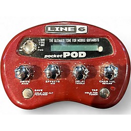 Used Line 6 Pocket Pod Amp Modeler Effect Processor