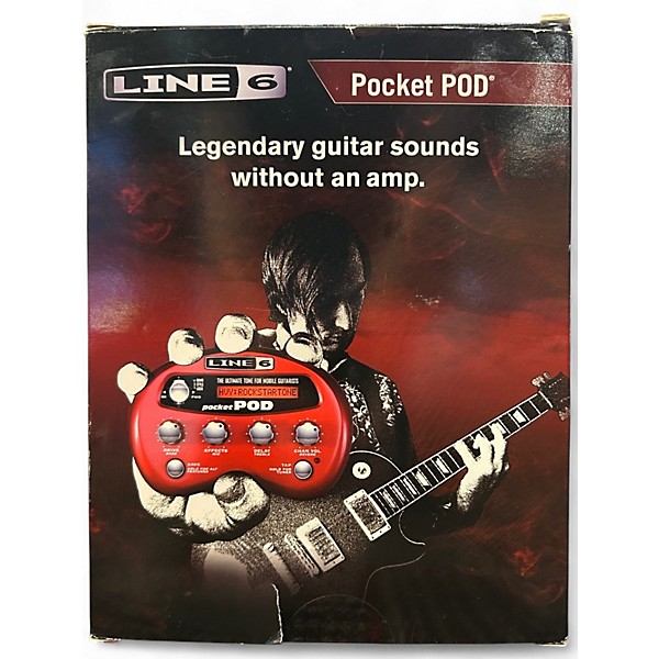 Used Line 6 Pocket Pod Amp Modeler Effect Processor